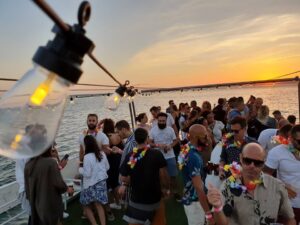 boat party hen do in Lisbon or Porto